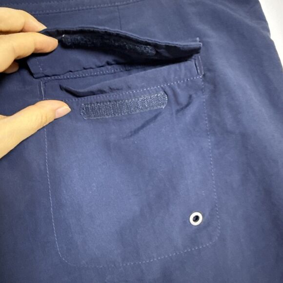 Everlane Men's Board Shorts Linerless Swim Surf Trunks Navy Blue Size 32 - Picture 6 of 9